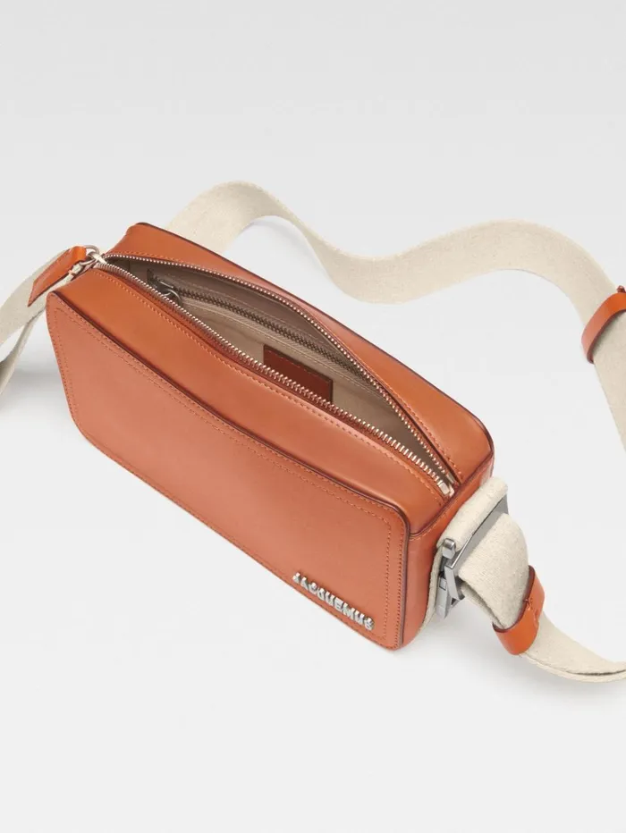 Men Bags JACQUEMUS The Horizontal Cuerda Light Brown