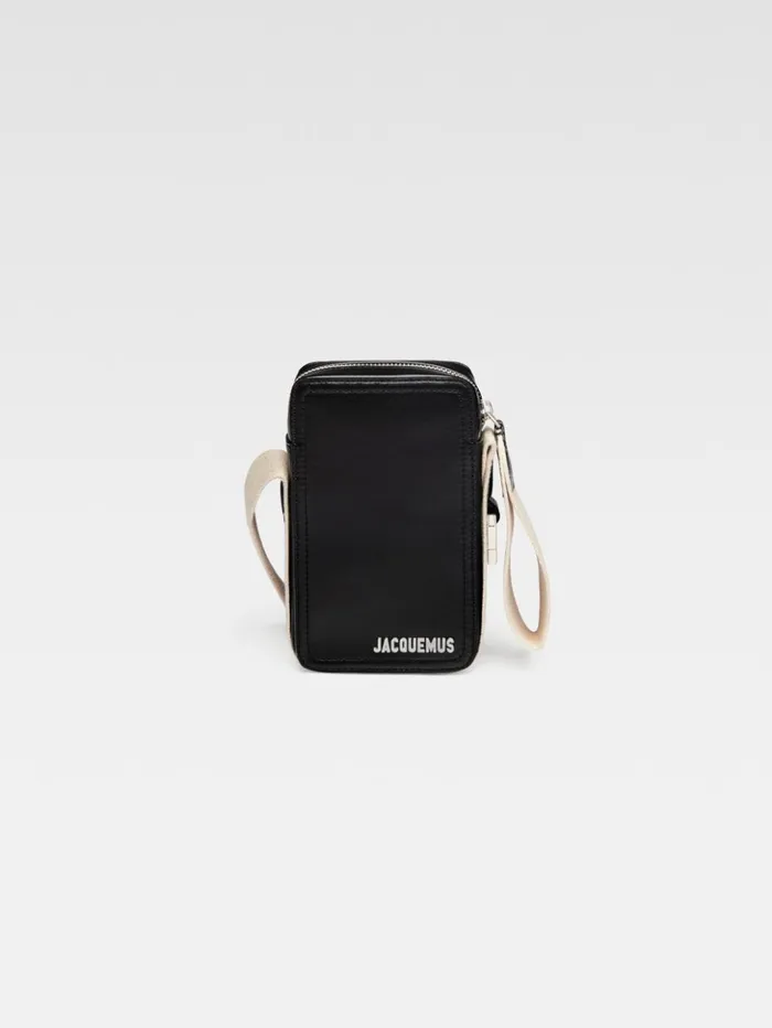 Men Bags JACQUEMUS The Vertical Cuerda Black