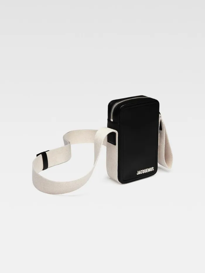 Men Bags JACQUEMUS The Vertical Cuerda Black