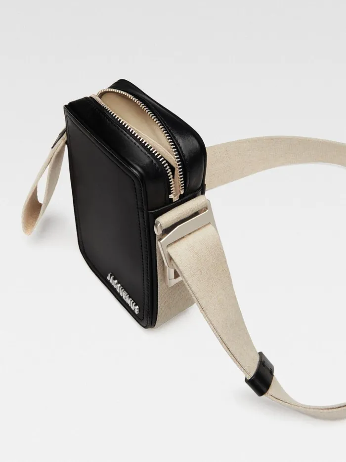 Men Bags JACQUEMUS The Vertical Cuerda Black