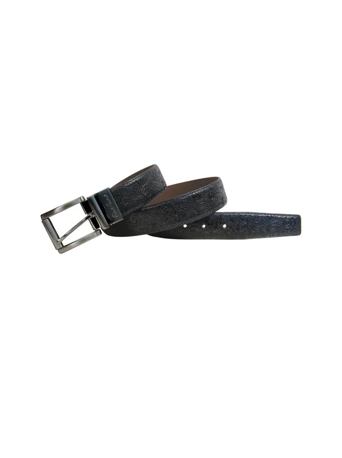 Men Belts and Hats Robert Graham NEWBURY III BELT Navy