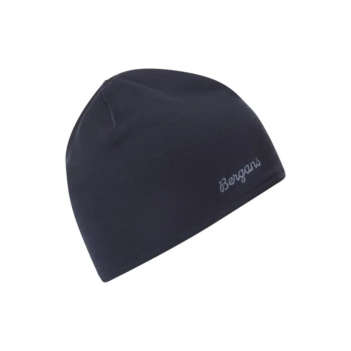 Men Bergans Of Norway Beanies And Caps Merino Tech Beanie Navy Blue