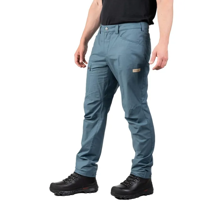 Men Bergans Of Norway Everyday Pants Nordmarka Leaf Light Pants Orion Blue