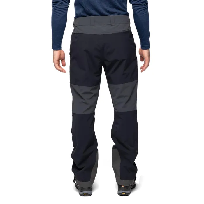 Men Bergans Of Norway Hiking Pants Bekkely Hybrid Pants Black