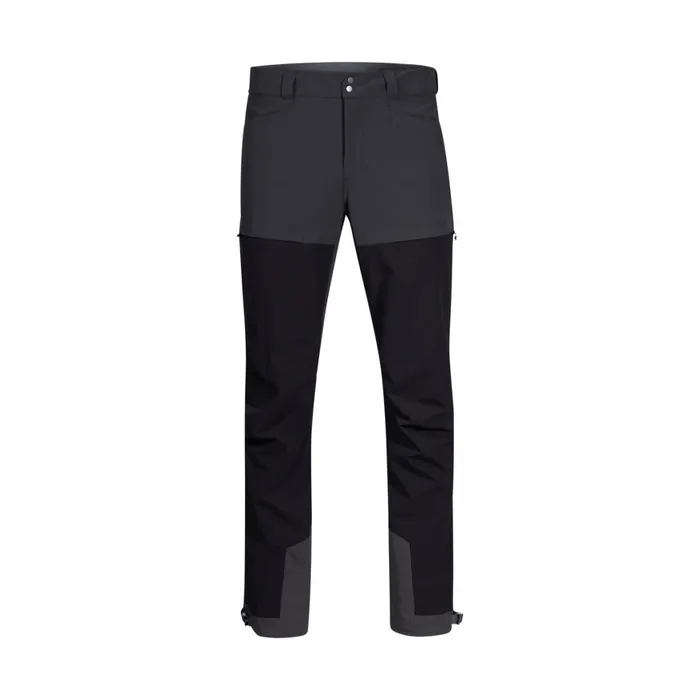 Men Bergans Of Norway Hiking Pants Bekkely Hybrid Pants Black