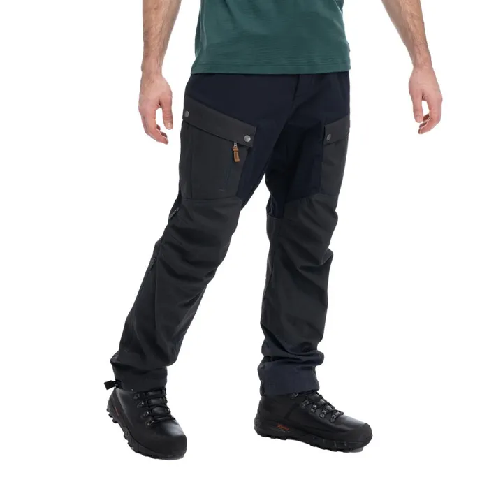 Men Bergans Of Norway Hiking Pants Nordmarka Favor Outdoor Pants Dark Shadow Grey