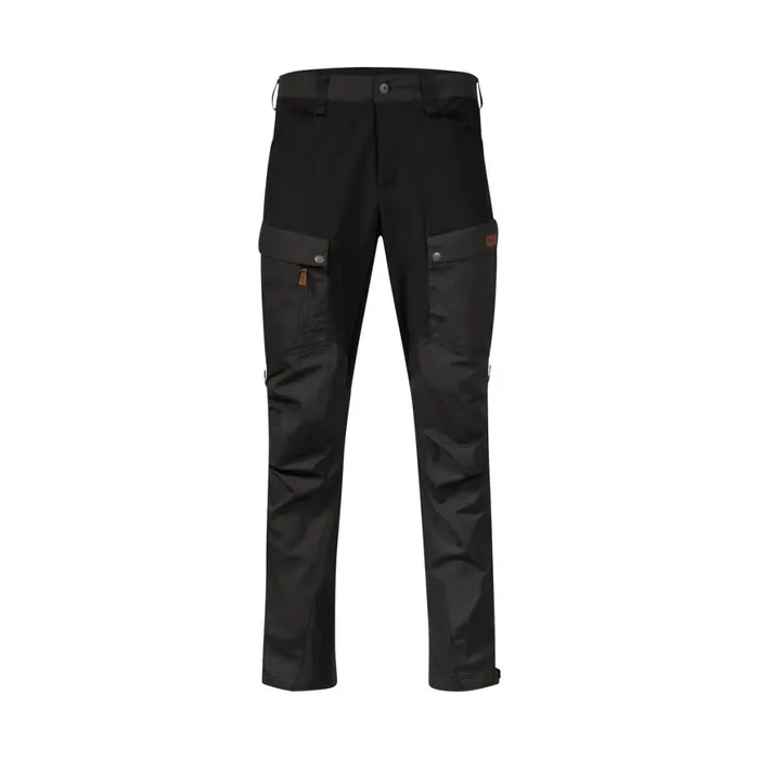 Men Bergans Of Norway Hiking Pants Nordmarka Favor Outdoor Pants Dark Shadow Grey