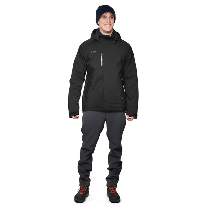 Men Bergans Of Norway Insulated Jackets Flya Insulated Jacket Black