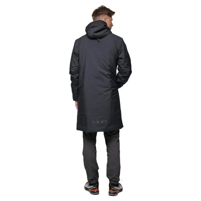 Men Bergans Of Norway Insulated Jackets Oslo Urban Insulated Parka Black