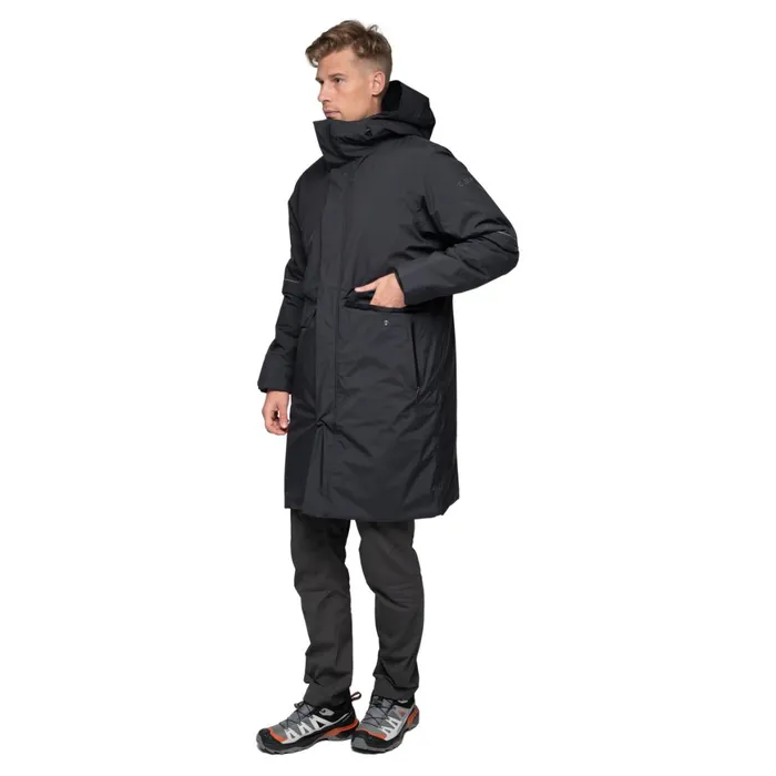 Men Bergans Of Norway Insulated Jackets Oslo Urban Insulated Parka Black