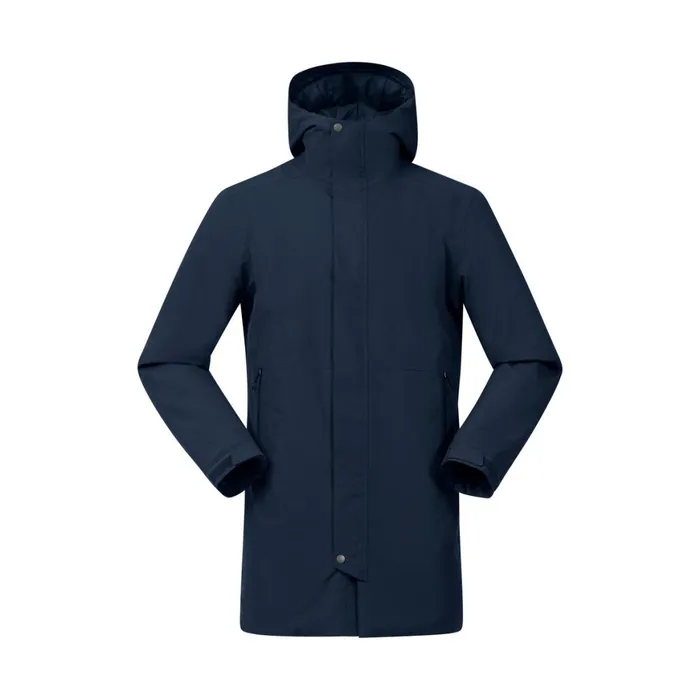 Men Bergans Of Norway Insulated Jackets Urban Insulated Shell Coat Navy Blue