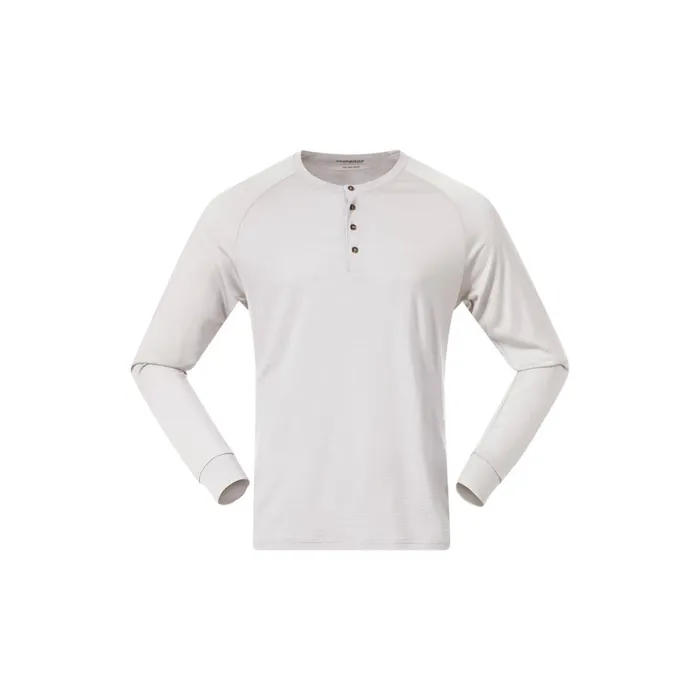 Men Bergans Of Norway Jumpers And Long Sleeves Lysebu Wool Henley