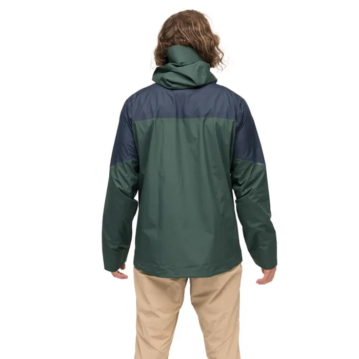 Men Bergans Of Norway Shell Jackets Rabot Light 3l Shell Jacket Duke Green Navy Blue