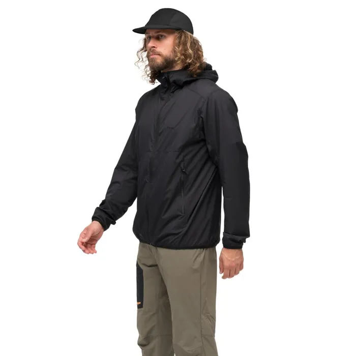 Men Bergans Of Norway Softshell Jackets Vaagaa Windbreaker Jacket Black