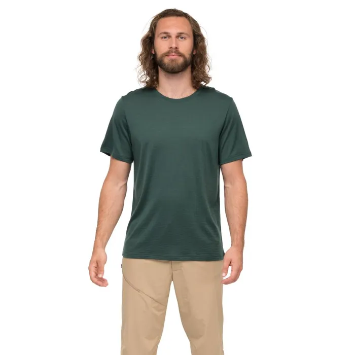 Men Bergans Of Norway TShirts Whenever Merino Tee Duke Green