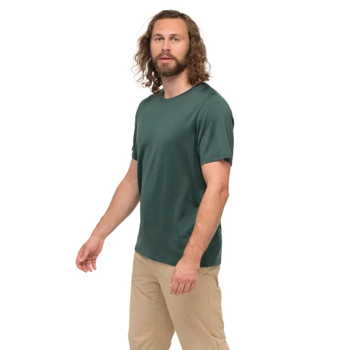 Men Bergans Of Norway TShirts Whenever Merino Tee Duke Green