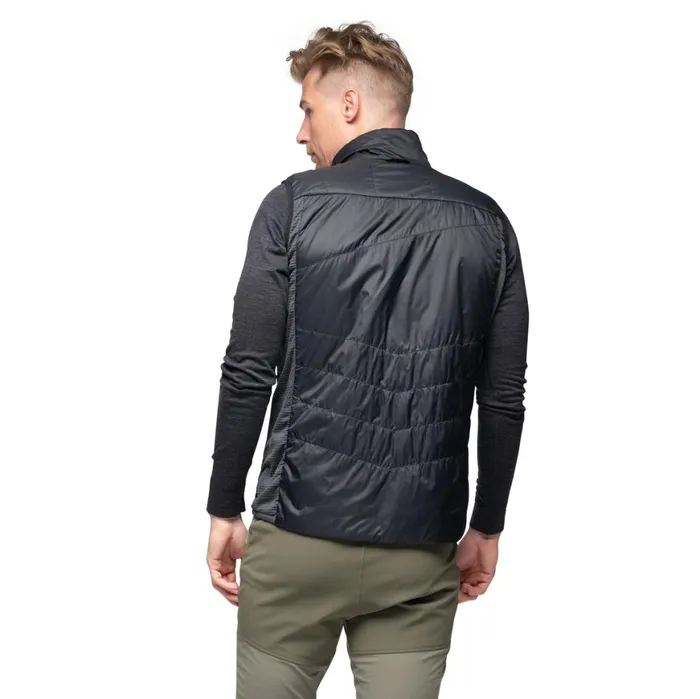 Men Bergans Of Norway Vests Rabot Insulated Hybrid Vest Black