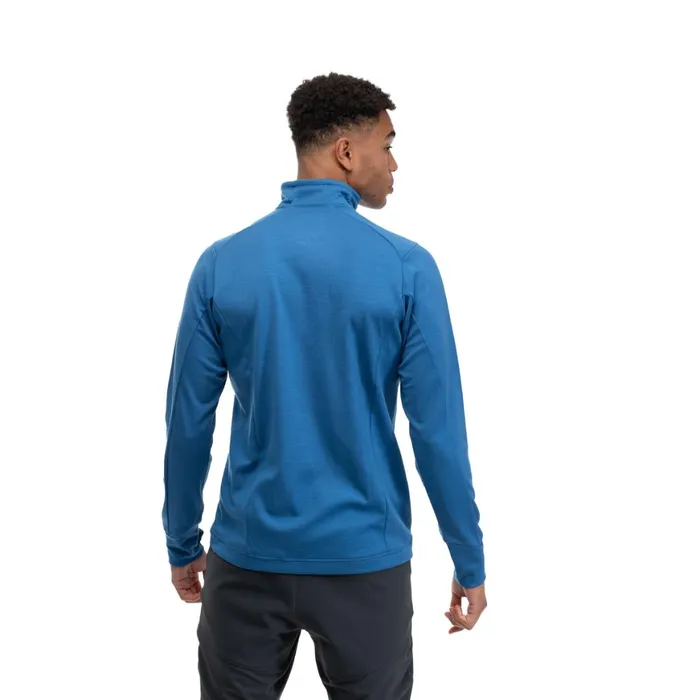Men Bergans Of Norway Wool Ulstein Wool Jacket North Sea Blue