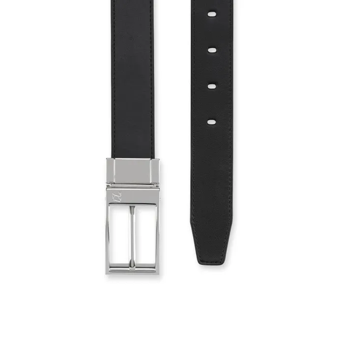 Men Bizzbelt Belt 8211 Smooth Calf Leather 8211 Black Christian Louboutin Belts
