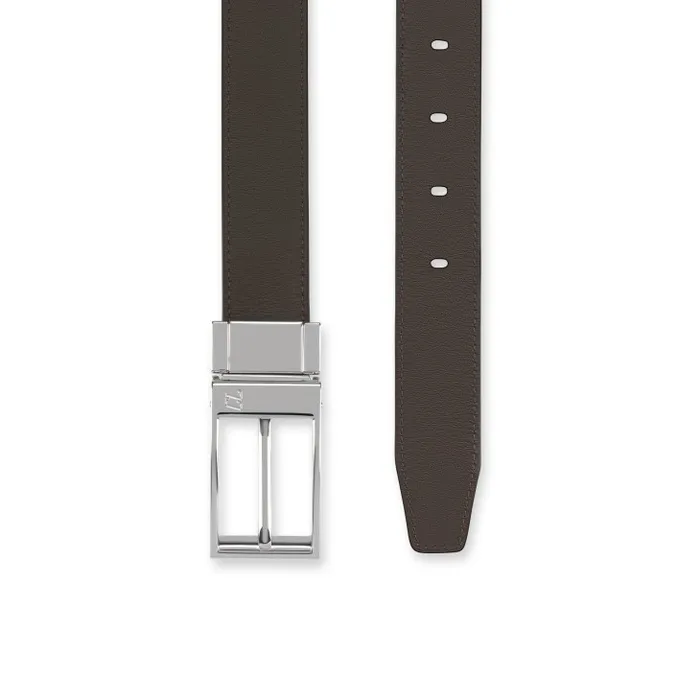Men Bizzbelt Belt 8211 Smooth Calf Leather 8211 Black Christian Louboutin Belts