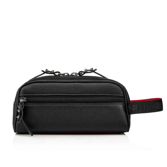 Men Blaster Pouch 8211 Calf Leather 8211 Black Christian Louboutin Mini Bags and Pouches
