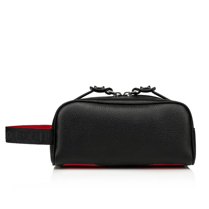 Men Blaster Pouch 8211 Calf Leather 8211 Black Christian Louboutin Mini Bags and Pouches