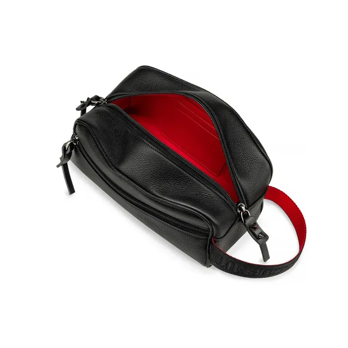 Men Blaster Pouch 8211 Calf Leather 8211 Black Christian Louboutin Mini Bags and Pouches