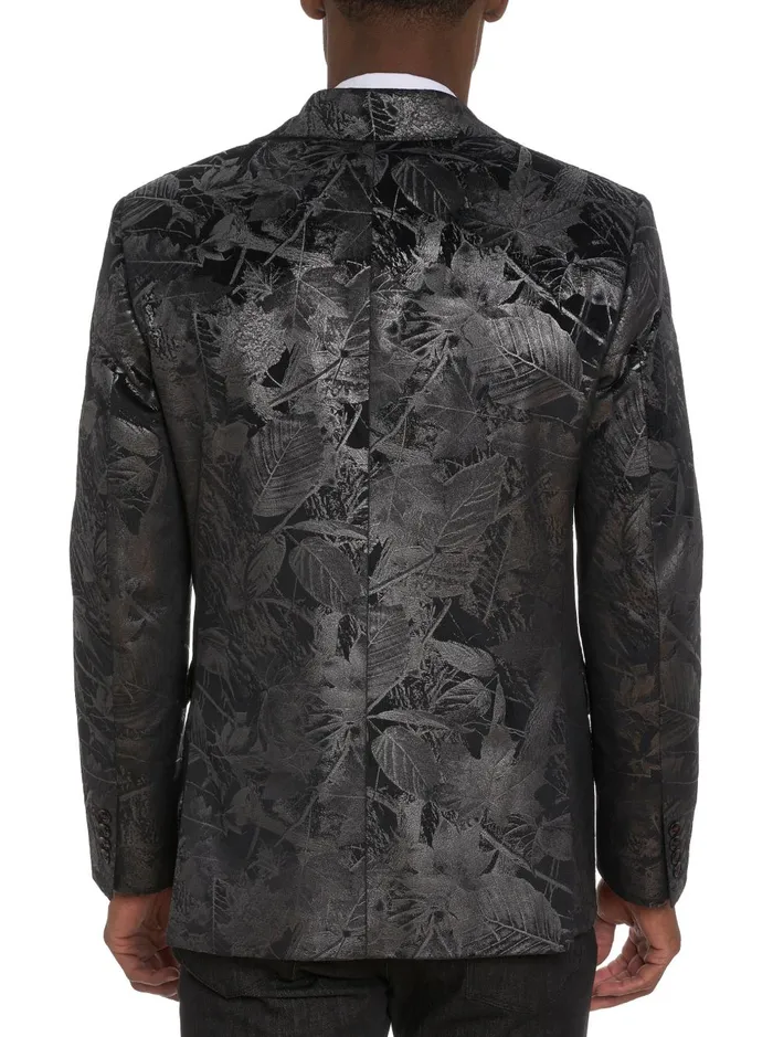 Men Blazers Robert Graham WANDERLUST BLAZER Black
