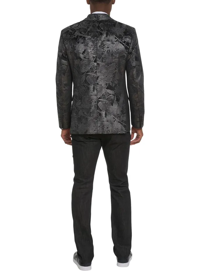 Men Blazers Robert Graham WANDERLUST BLAZER Black