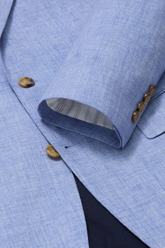 Men Bonobos Blazers and Sport Coats Jetsetter Italian Linen Blazer Light Blue Men Bonobos Blazers and Sport Coats Jetsetter Italian Linen Blazer Light Blue