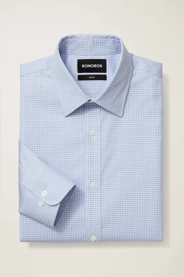 Men Bonobos Business Casual Shirts Easy WrinkleResistant Bonobos Weekday Warrior Dress Shirt Blue Perrytown Check Men Bonobos Business Casual Shirts Easy WrinkleResistant Bonobos Weekday Warrior Dress Shirt Blue Perrytown Check