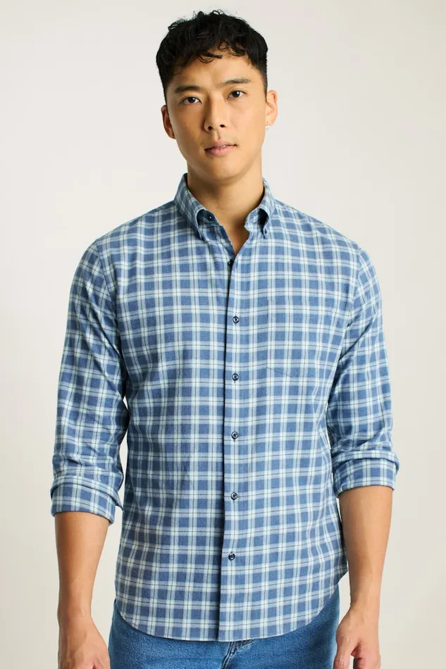 Men Bonobos Casual Shirts Stretch Lightweight Flannel Shirt Nomad Plaid Men Bonobos Casual Shirts Stretch Lightweight Flannel Shirt Nomad Plaid