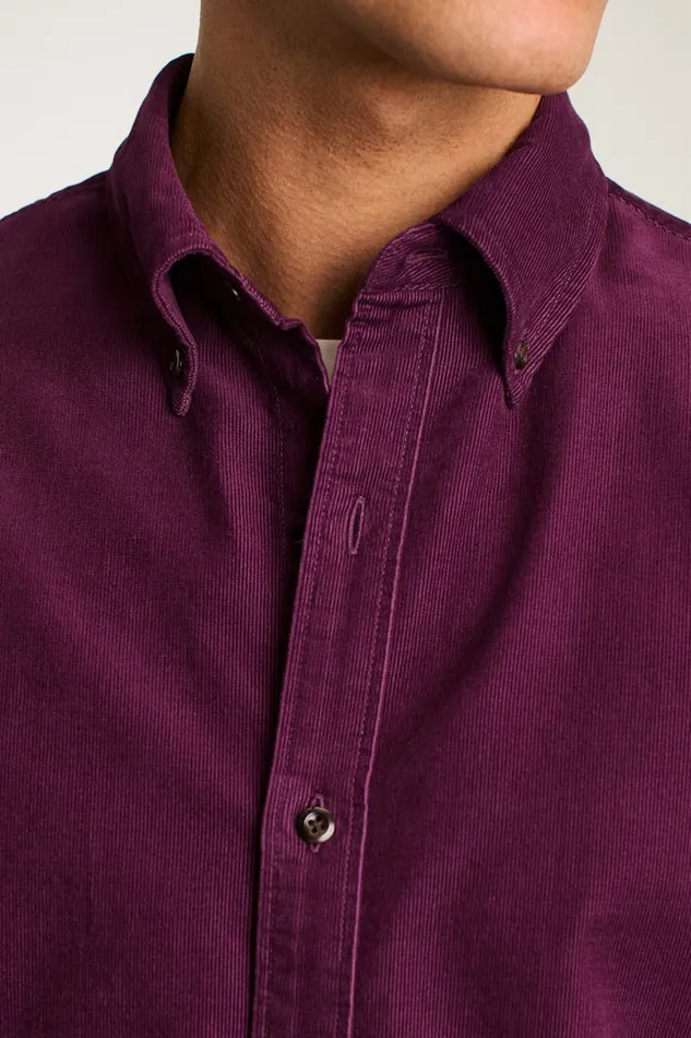 Men Bonobos Casual Shirts The Stretch Cord Shirt Plum Men Bonobos Casual Shirts The Stretch Cord Shirt Plum