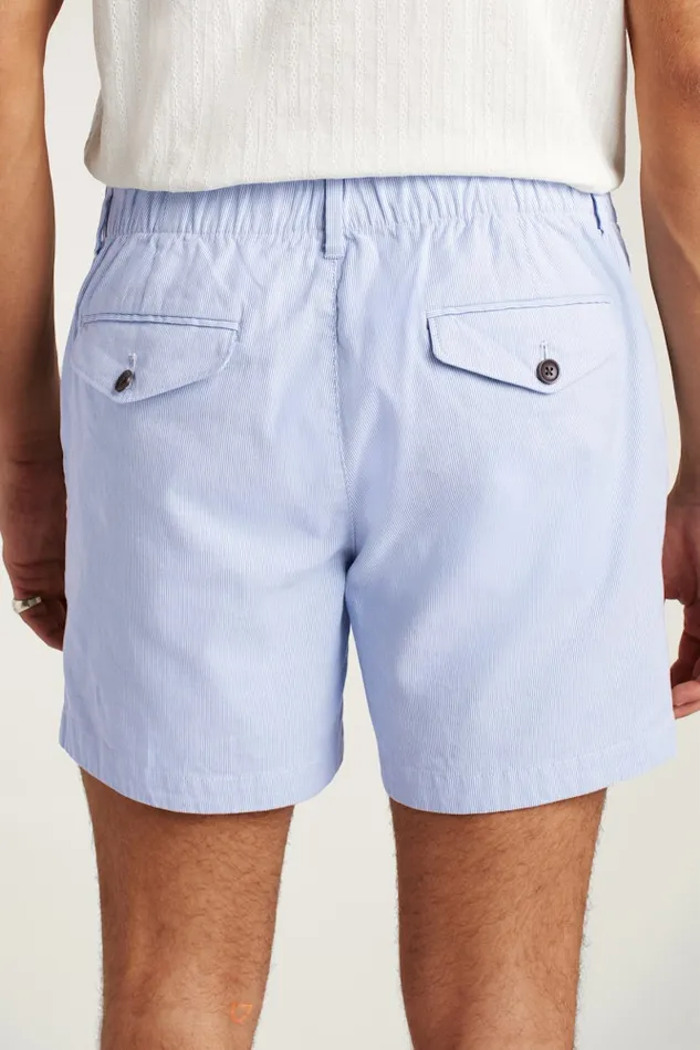 Men Bonobos Chino Shorts Lightweight Chino Short Sky White Stripe