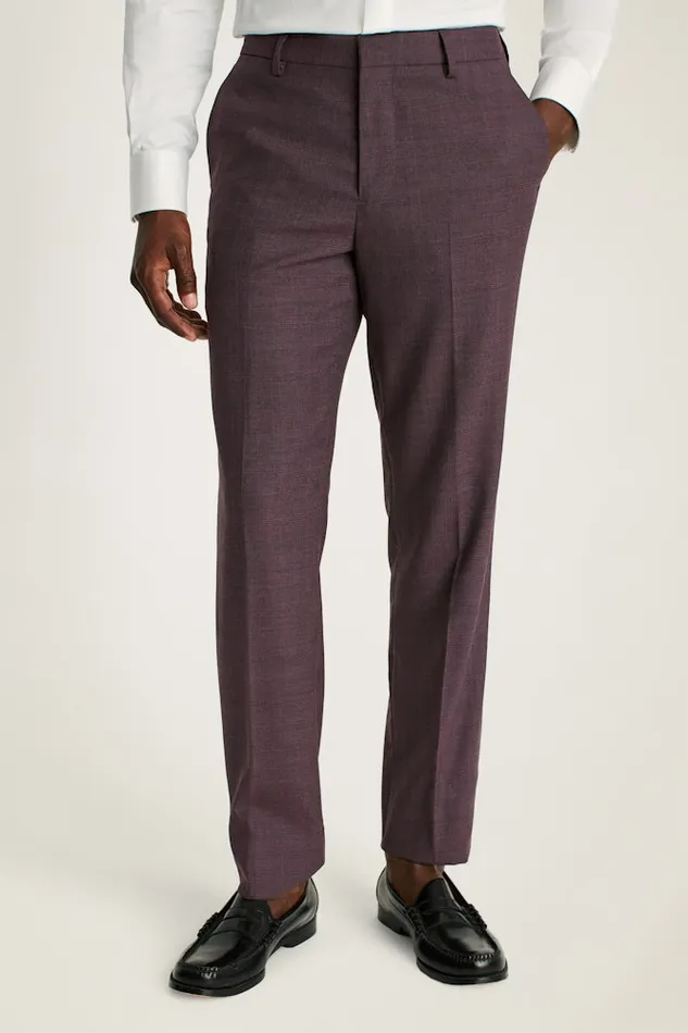 Men Bonobos Dress Pants Jetsetter Wool Dress Pant Burgundy Check Men Bonobos Dress Pants Jetsetter Wool Dress Pant Burgundy Check