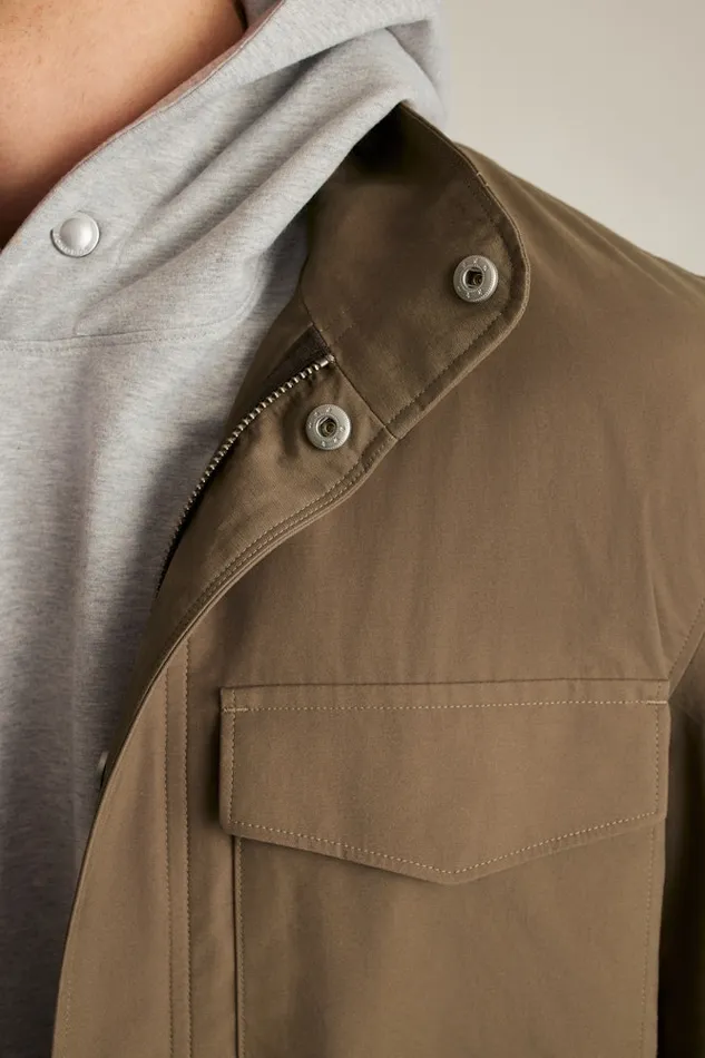 Men Bonobos Jackets and Coats The Tech Utility Jacket Mushroom Brown Men Bonobos Jackets and Coats The Tech Utility Jacket Mushroom Brown
