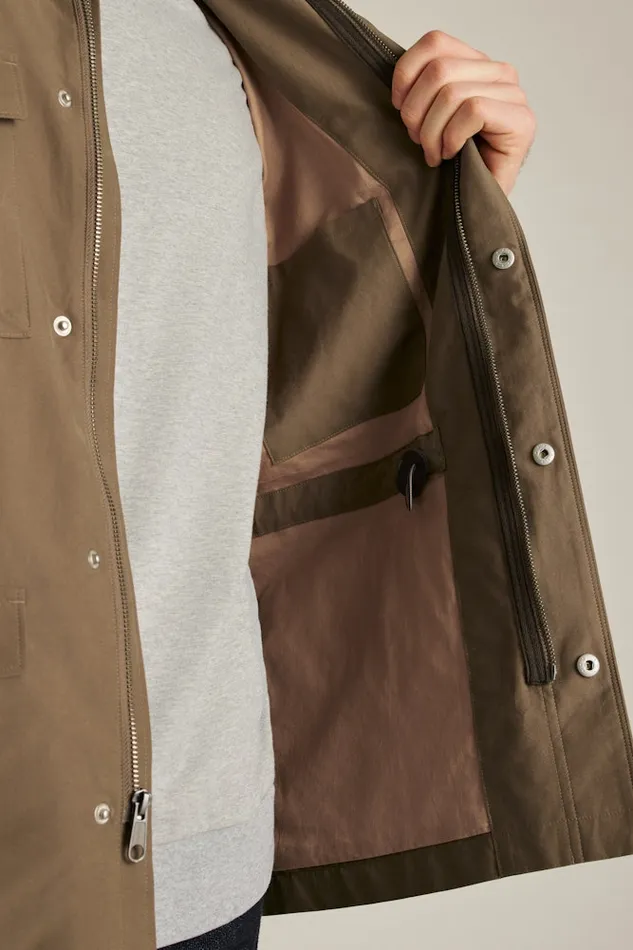 Men Bonobos Jackets and Coats The Tech Utility Jacket Mushroom Brown Men Bonobos Jackets and Coats The Tech Utility Jacket Mushroom Brown