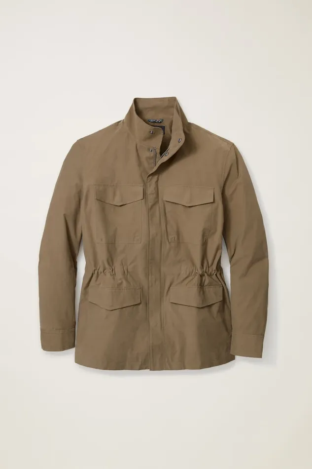 Men Bonobos Jackets and Coats The Tech Utility Jacket Mushroom Brown Men Bonobos Jackets and Coats The Tech Utility Jacket Mushroom Brown