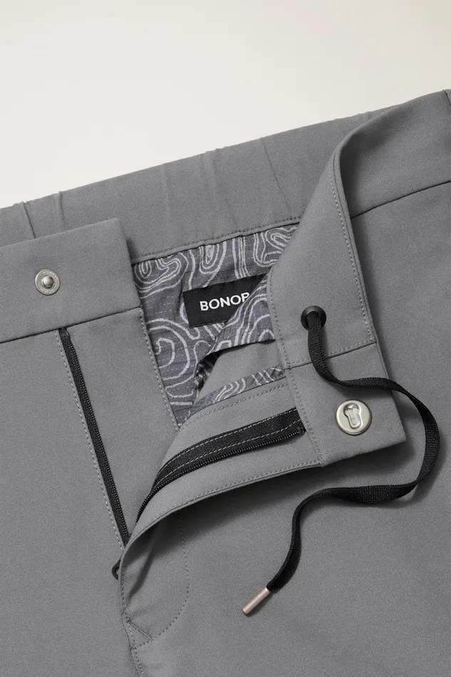 Men Bonobos Joggers and Athleisure Performance Link Golf Jogger Ash Grey