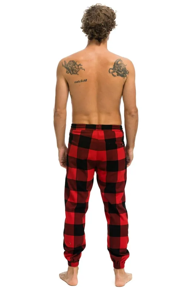 Men Bottoms Aviator Nation MEN039S PLAID LODGE PANT 8211 BUFFALO PLAID Men Bottoms Aviator Nation MEN039S PLAID LODGE PANT 8211 BUFFALO PLAID