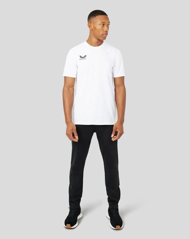 Men Castore Bottoms Black Slim Fit Core Tracksuit Pants