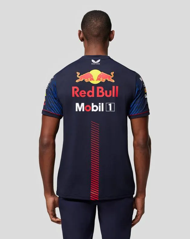 Men Castore Hoodies ORACLE RED BULL RACING SET UP TEE 8211 NIGHT SKY