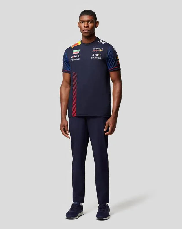 Men Castore Hoodies ORACLE RED BULL RACING SET UP TEE 8211 NIGHT SKY