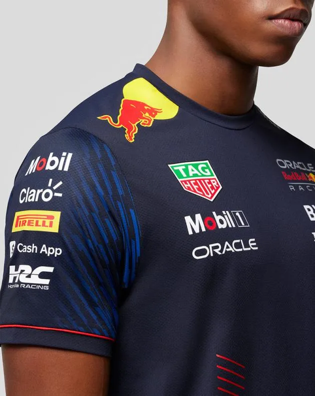 Men Castore Hoodies ORACLE RED BULL RACING SET UP TEE 8211 NIGHT SKY