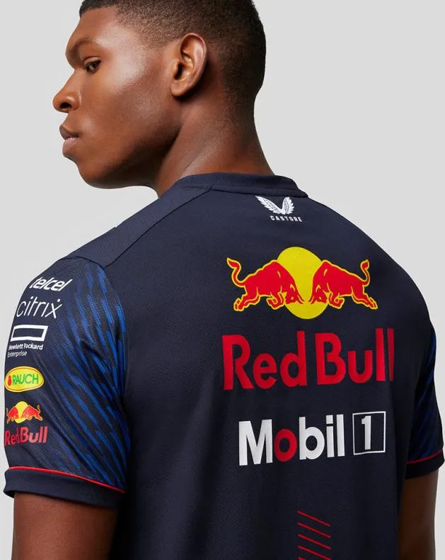 Men Castore Hoodies ORACLE RED BULL RACING SET UP TEE 8211 NIGHT SKY