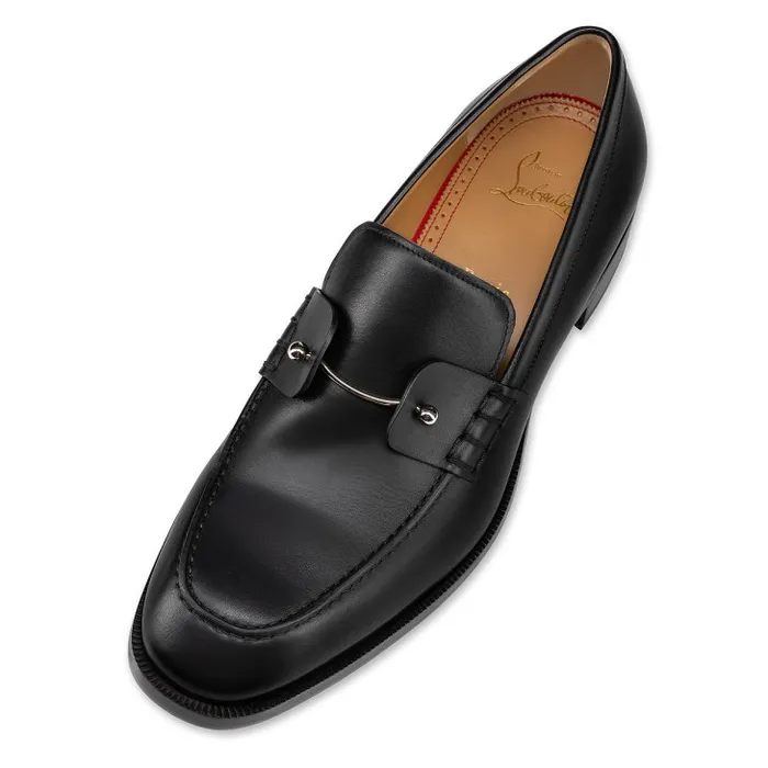 Men Chambelimoc Loafers 8211 Calf Leather 8211 Black Christian Louboutin Loafers and Moccasins