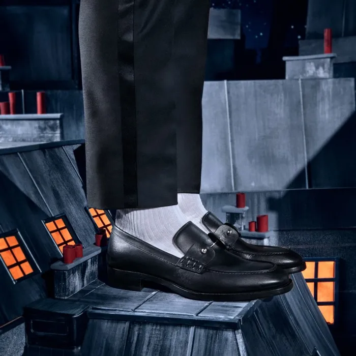 Men Chambelimoc Loafers 8211 Calf Leather 8211 Black Christian Louboutin Loafers and Moccasins
