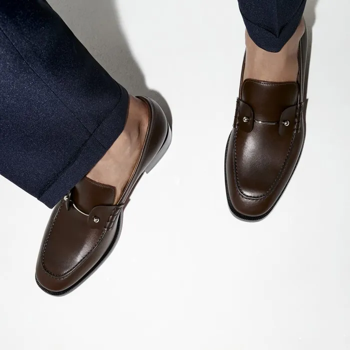 Men Chambelimoc Loafers 8211 Calf Leather 8211 Cosme Christian Louboutin Loafers and Moccasins