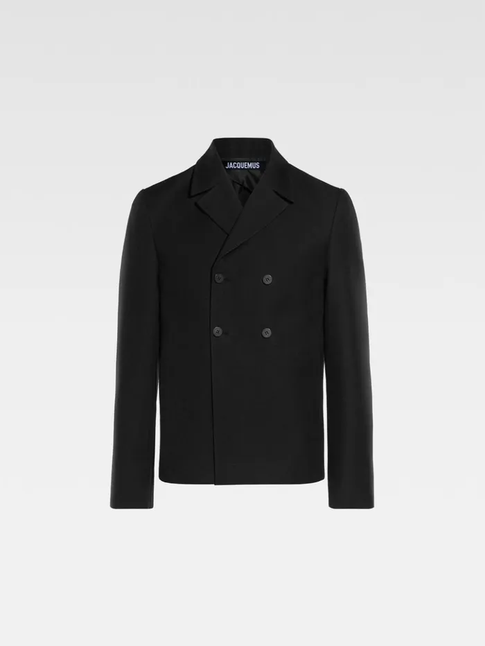 Men Coats and Jackets JACQUEMUS The Giacca Jacket Black