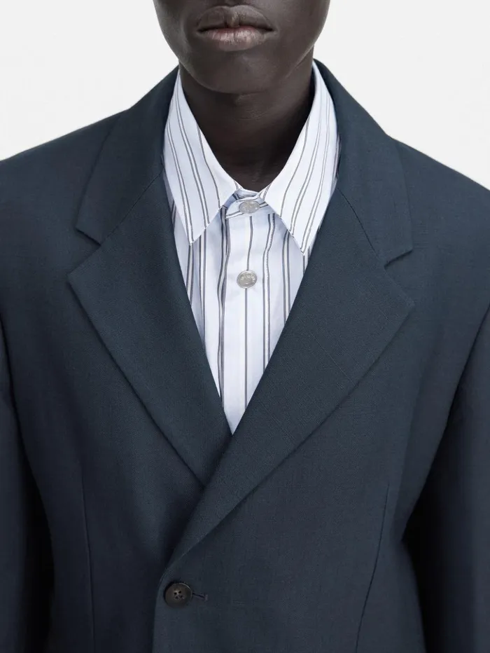Men Coats and Jackets JACQUEMUS The Melo Jacket Dark Navy Men Coats and Jackets JACQUEMUS The Melo Jacket Dark Navy